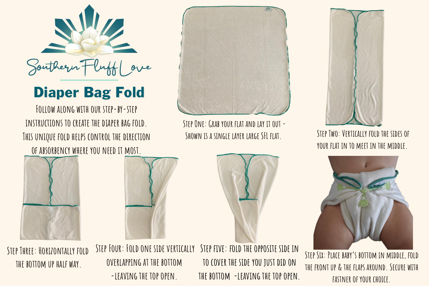 How to Diaper Bag Fold a Flat