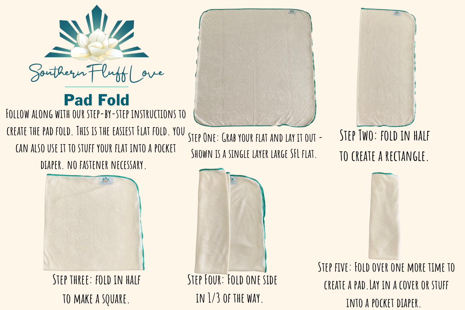 How to Pad Fold a Flat